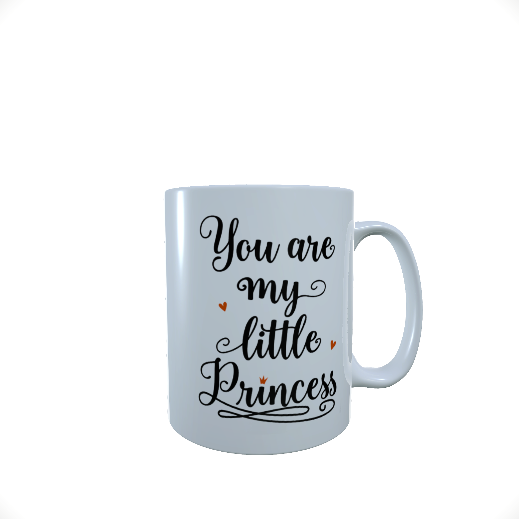 Mum and Daughter Princess Mug, Custom Mothers Day Mug